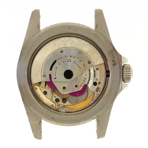3028A - Rolex, gentleman's Rolex Oyster Submariner wristwatch, ref 5512, serial number 818329, 40mm in diame... 