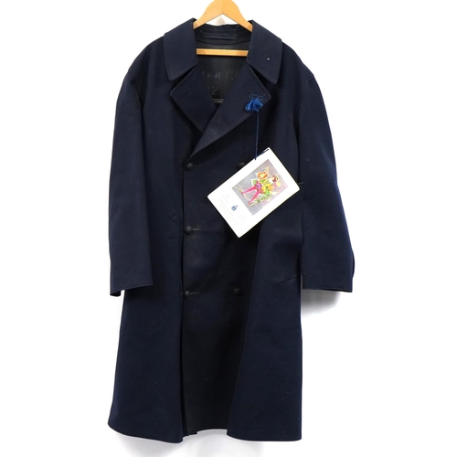 781 - Jack Warner police coat, worn in the TV series Dixon of Dock Green, retailed by Reggan Wear Scotland... 