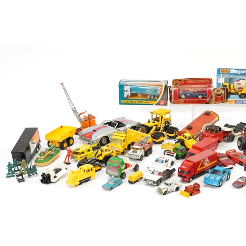 1629 - Vintage and later vehicles, predominantly diecast, including Tonka, Days Gone by Lledo, Matchbox Sup... 