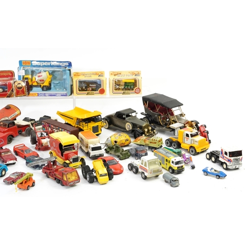 1629 - Vintage and later vehicles, predominantly diecast, including Tonka, Days Gone by Lledo, Matchbox Sup... 