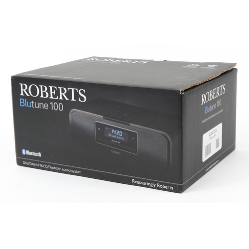 1527 - Roberts Blutune 100 DAB Bluetooth Sound System with box