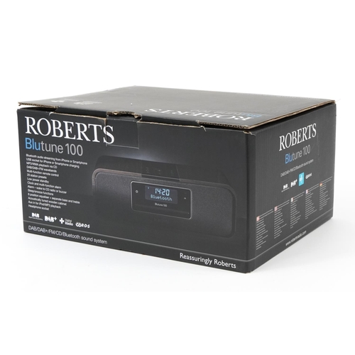 1527 - Roberts Blutune 100 DAB Bluetooth Sound System with box