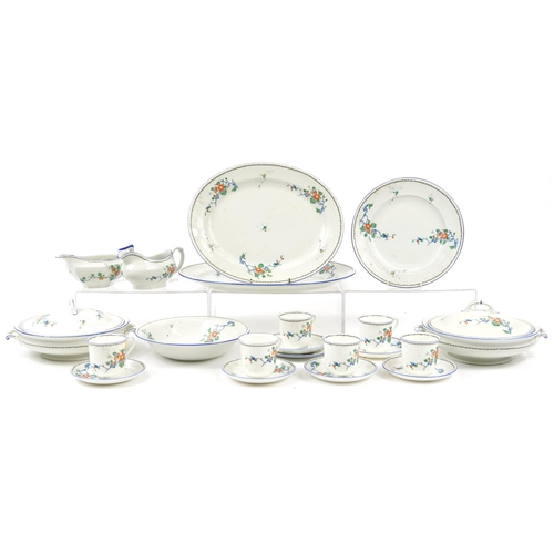 1497 - Art Deco Shelley Idalium dinner and teaware including two lidded tureens, meat plates, sauceboats an... 