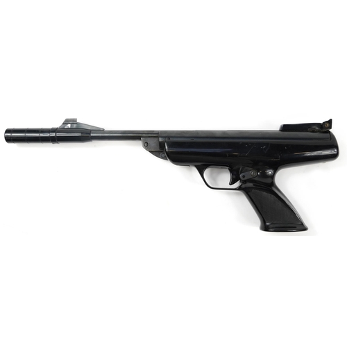 875 - BSA Scorpion .22cal snap barrel air pistol, 46cm in length