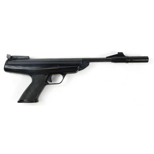 875 - BSA Scorpion .22cal snap barrel air pistol, 46cm in length