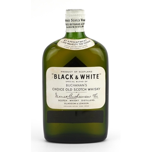 292 - Vintage bottle of Buchanans Black & White Scotch Whisky