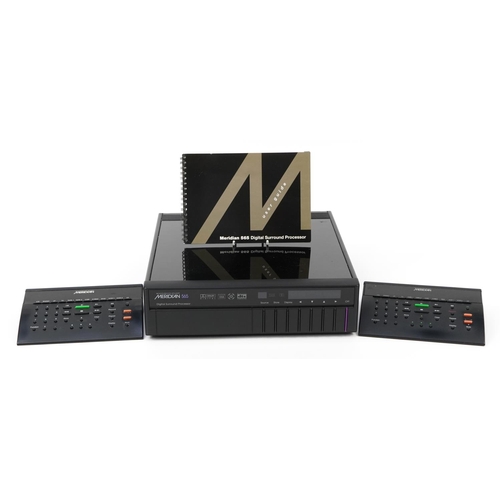 1532 - Meridian 565 digital surround processor and together with two remote controls and user guide