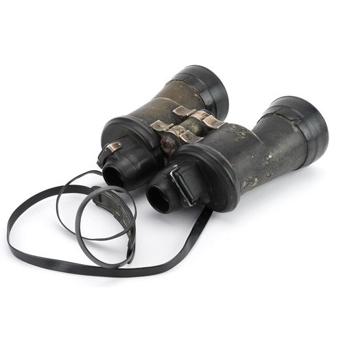 855 - Carl Zeiss, Pair of German military interest 7 x 15 binoculars numbered 48295