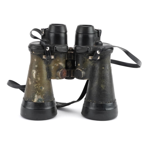 855 - Carl Zeiss, Pair of German military interest 7 x 15 binoculars numbered 48295