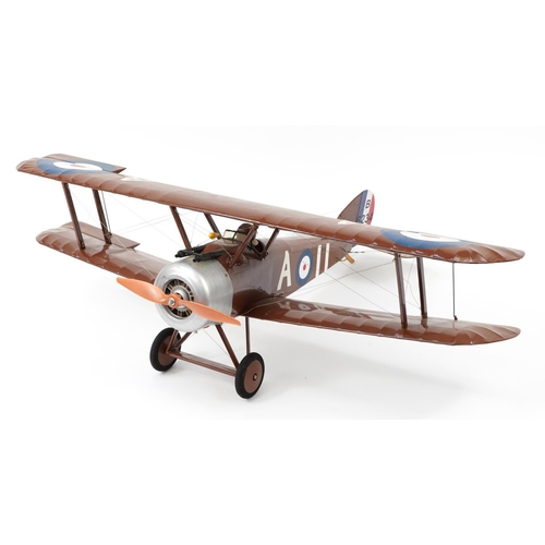 1690 - Large radio controlled model aeroplane, 95cm wide