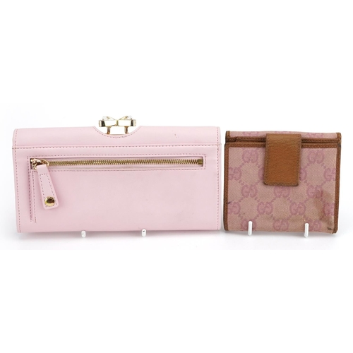 395 - Two ladies purses comprising Gucci and Ted Baker