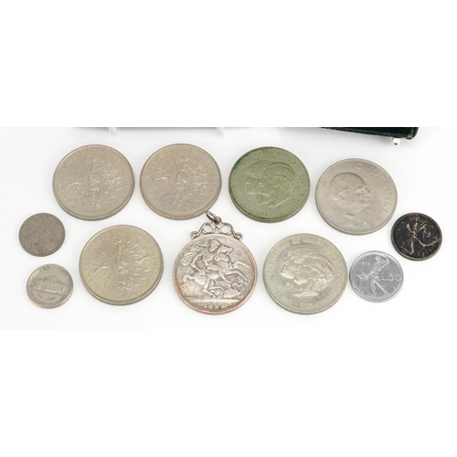 654 - Victorian and later British coinage including 1892 silver crown