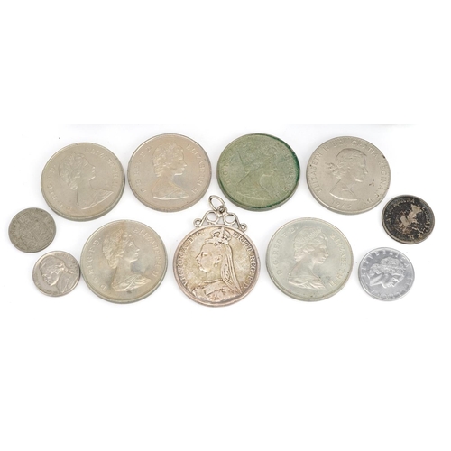 654 - Victorian and later British coinage including 1892 silver crown