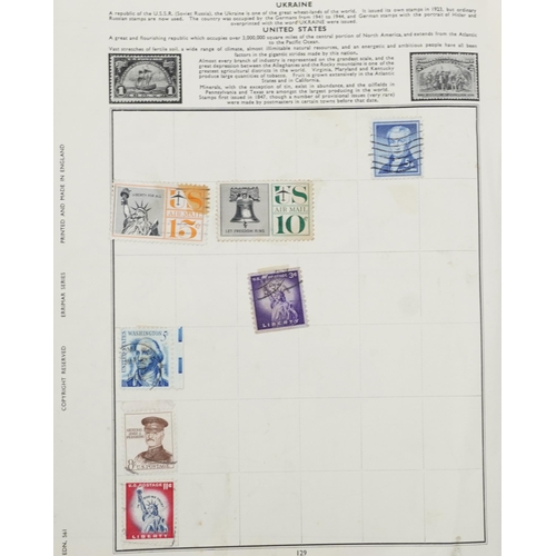 765 - Collection of 19th century and later British and world stamps arranged in albums