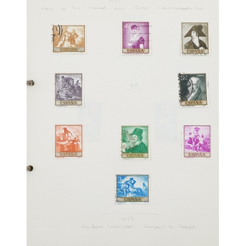 765 - Collection of 19th century and later British and world stamps arranged in albums