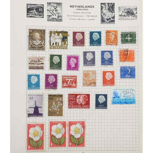 765 - Collection of 19th century and later British and world stamps arranged in albums