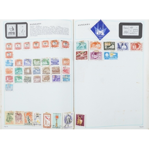 765 - Collection of 19th century and later British and world stamps arranged in albums