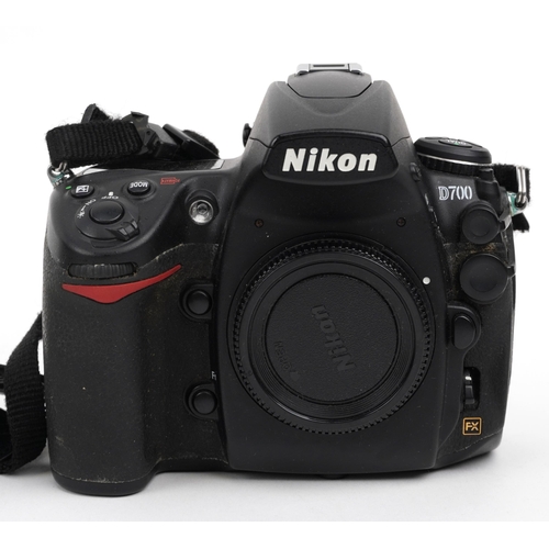 1334 - Nikon D700 camera outfit including Nikon SWM VR ED IF 67 and Nikon AF-S Nikor 24-120mm lenses