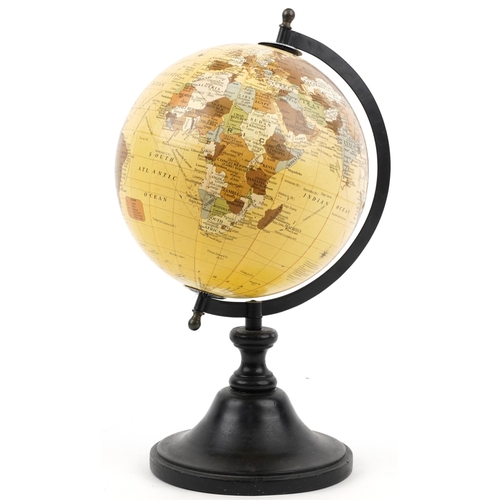 1313 - 1:720, 000, 000 scale table globe, 38cm high