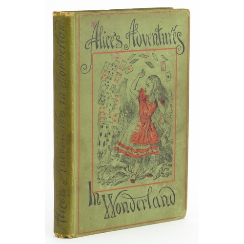 724 - Alice's Adventures in Wonderland by Lewis Carroll hardback book published London, Macmillan & Co Lon... 