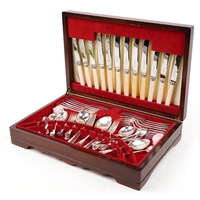 Arthur Price John Mason canteen of silver plated cutlery, the