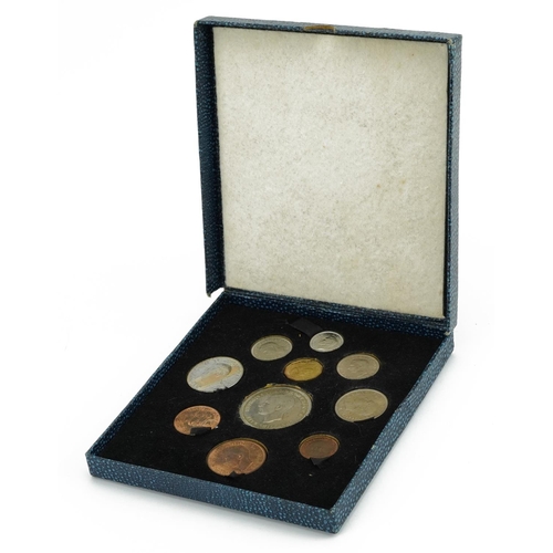 662 - George VI 1951 Festival of Britain specimen coin set with box