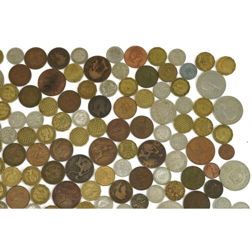 661 - British coinage including sixpences and shillings