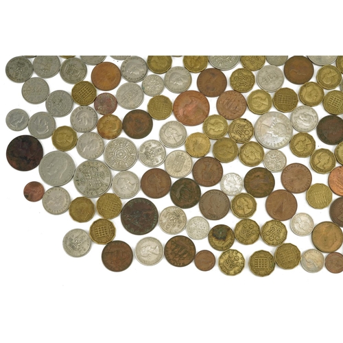 661 - British coinage including sixpences and shillings