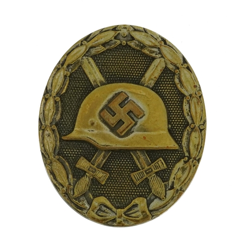 831 - German military interest Wounds badge