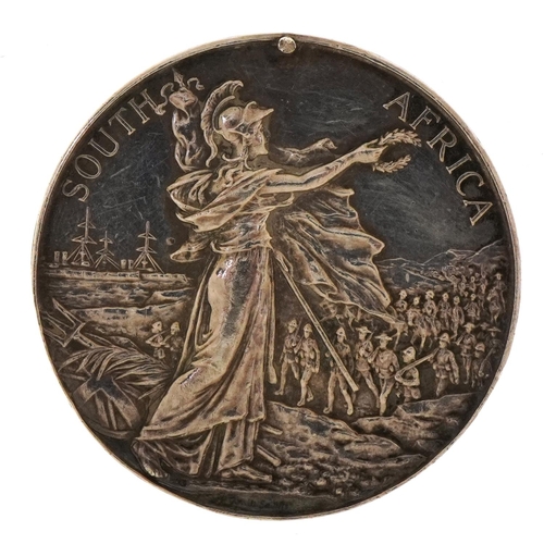 821 - Victorian British military King's South Africa medal, unnamed