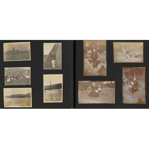 753 - Military and naval interest cadets photographs and ephemera relating to J S Manning of The Royal Nav... 