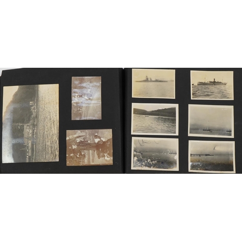 753 - Military and naval interest cadets photographs and ephemera relating to J S Manning of The Royal Nav... 