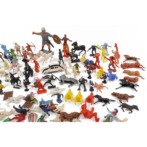 VINTAGE FIGURINE PIRATE Toy Soldier Plastic Reamsa Jecsan Pech Charbens Cherilea EUR 50,00