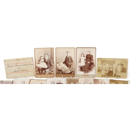 760 - Victorian and later ephemera including cabinet cards and a National Provincial & Union Bank cash boo... 