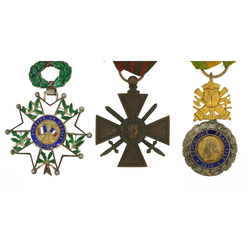 835 - Three Belgian military interest medals