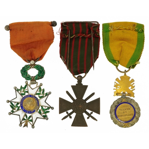 835 - Three Belgian military interest medals