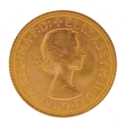 604 - Elizabeth II 1968 gold sovereign