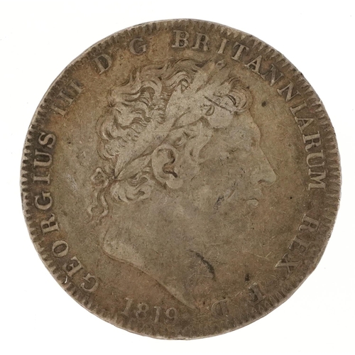 617 - George III 1819 crown