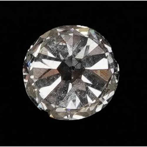 2063 - Loose diamond solitaire approximately 0.50 carat