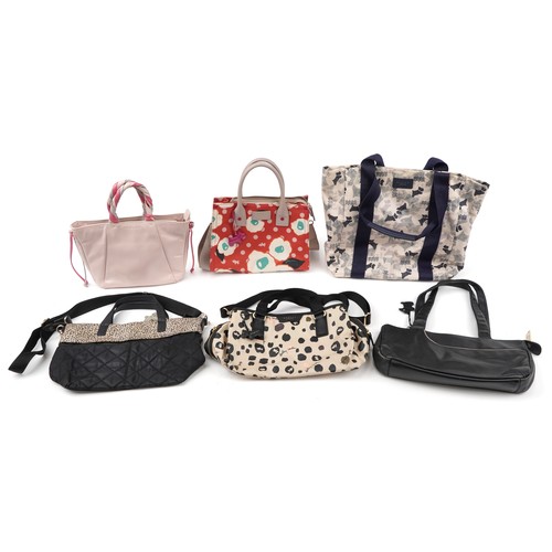 1491 - Six Radley designer handbags