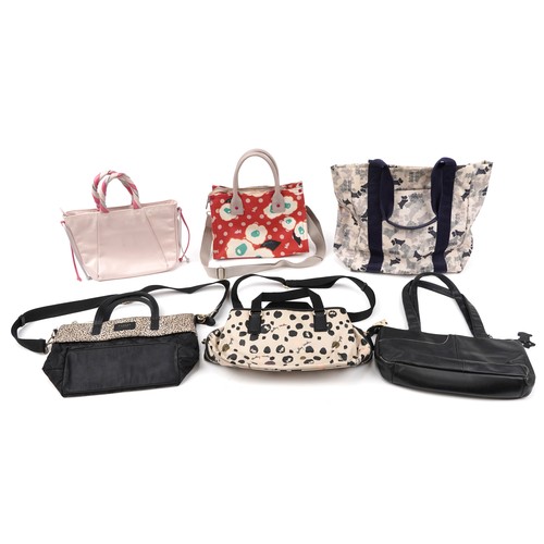 1491 - Six Radley designer handbags