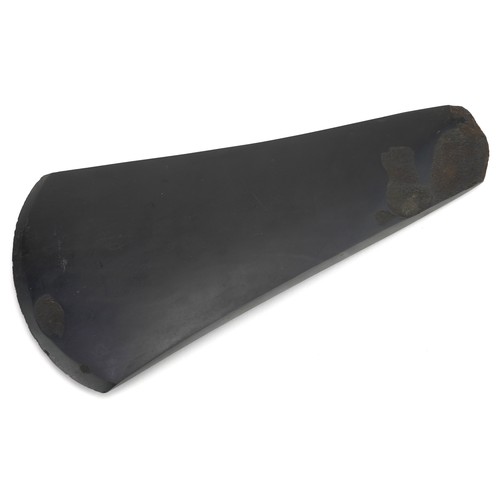 132 - Haida Argillite axe head, 29cm in length