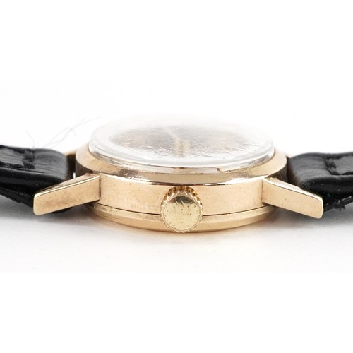2092 - Rolex, ladies 9ct gold wristwatch, 20mm in diameter