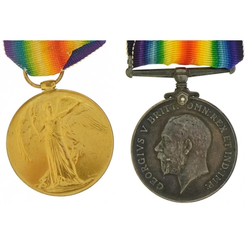 1705 - British military World War I pair awarded to 33200AP.E.BROWN.D.H.R.N.R.