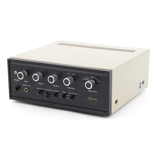 1512 - Sansui stereophonic amplifier model AU-222