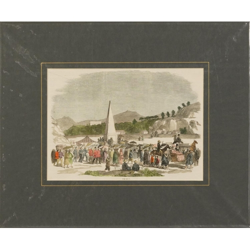 1753 - Acheen Princes, Dutch Residence, and Chinese Captain and The Road to Hong Kong, two Chinese 19th cen... 