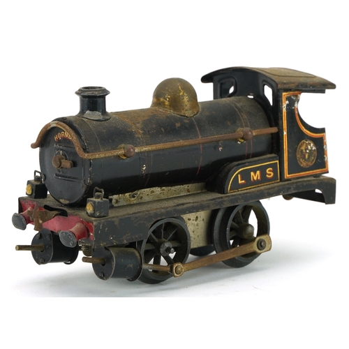 1554 - Hornby O gauge clockwork London, Midland and Scotland locomotive