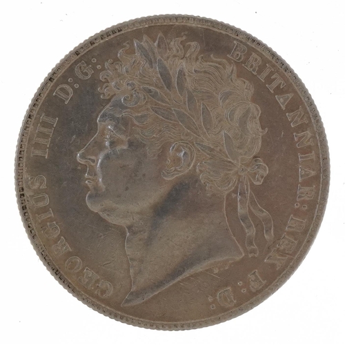 546 - George IV 1821 silver half crown