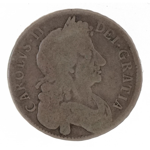 549 - Charles II 1673 silver half crown