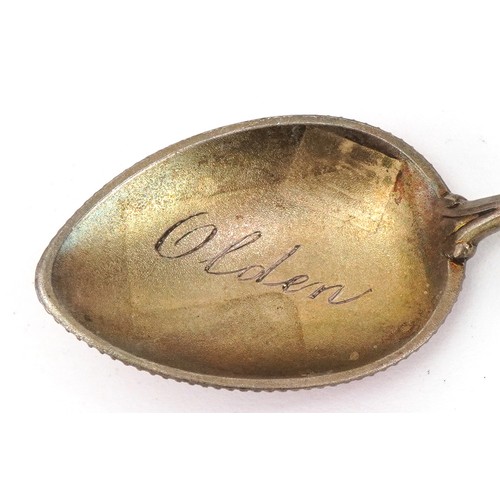 191 - Guilloche enamel sundry items including a 925S grade silver and pink guilloche enamel teaspoon and o... 